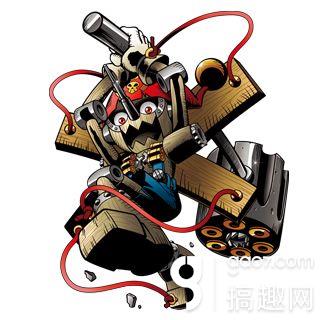 钢铁猩猩兽和木偶兽_钢铁加鲁鲁和木偶兽_钢铁加鲁鲁秒杀木偶兽