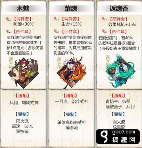 阴阳师木魅薙魂返魂香分析斗技值得使用新御魂吗 搞趣网