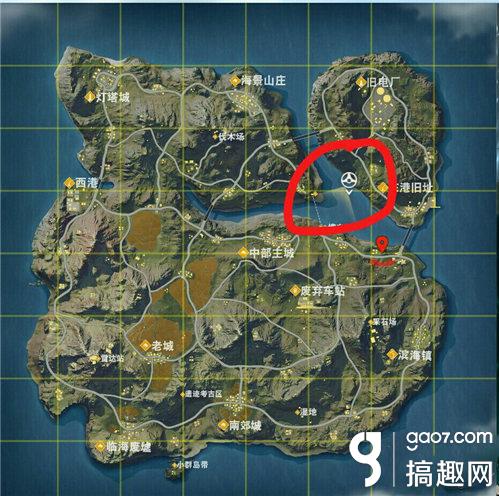 荒野行动哪里有船 全地图八条船位置介绍