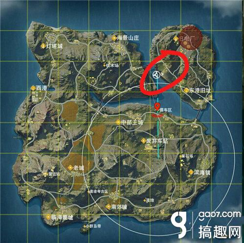 荒野行动哪里有船 全地图八条船位置介绍