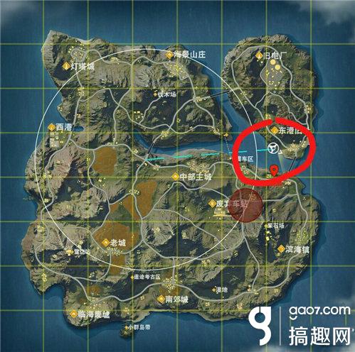 荒野行动哪里有船 全地图八条船位置介绍